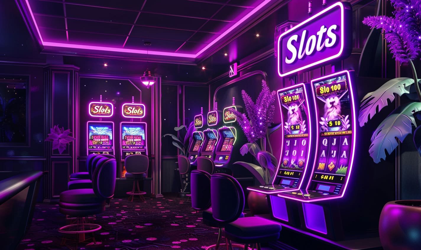 Tampilan layar aplikasi mobile vslot dengan menu game sportsbook dan slot